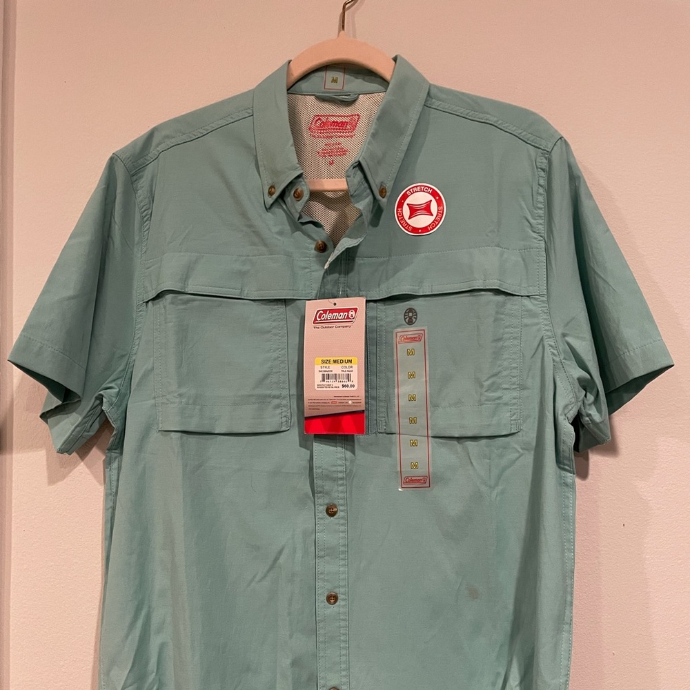 Coleman mens front-button outdoor shirt